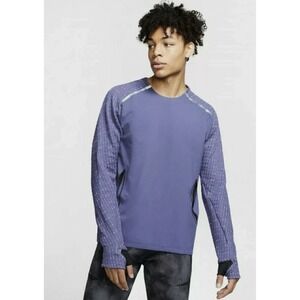 Nike Tech Pack Hybrid Kimono Running Jacket Blue Men's Small $130